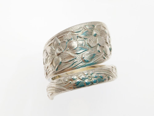 Silver Ring Repousse