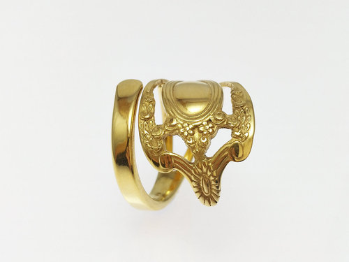 Gold Plated Silver Ring