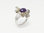 Silver Ring with Sugilite