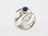 Silver Ring with Star Sapphire